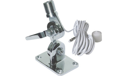 Lowrance, Simrad, B&G 1815 VHF antenna mount, stainless steel, quickfit with 5m Cable