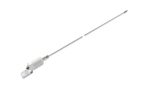 Lowrance 1720 VHF antenna, 1.1 m (3 ft) stainless masthead whip with bracket