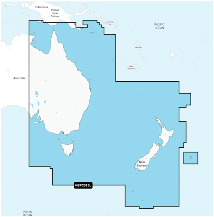 Australia, East & Central to New Zealand - Marine Charts
