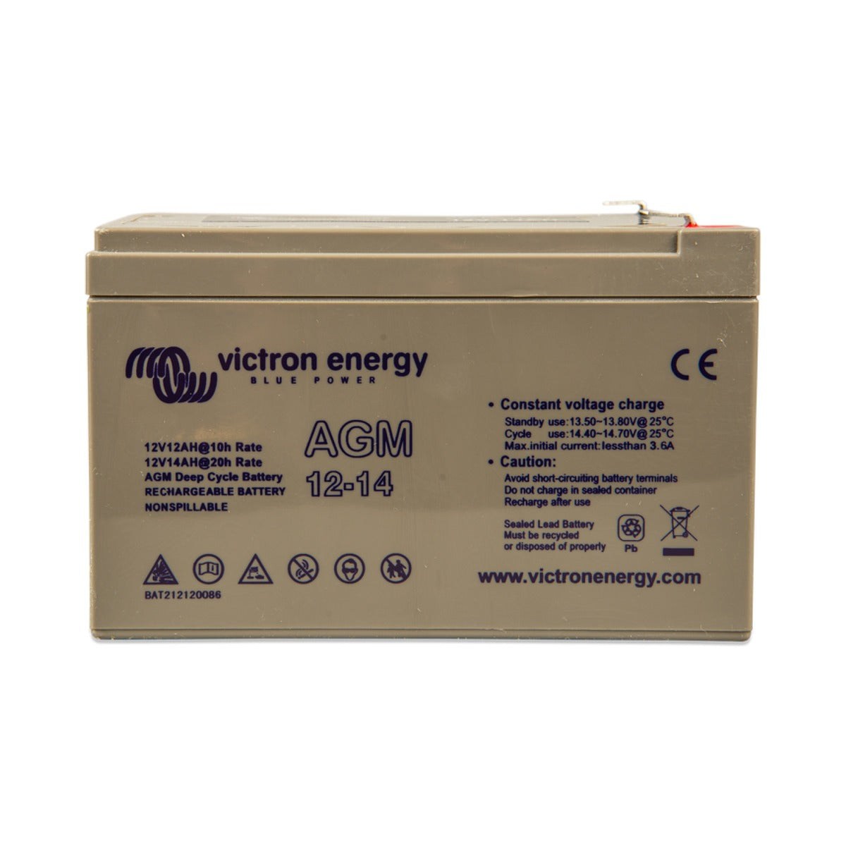 Victron AGM Deep Cycle Battery 12V/14Ah