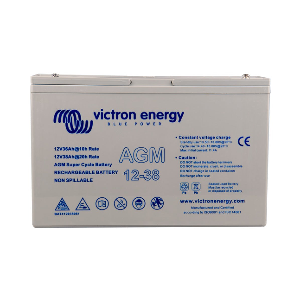 Victron AGM Super Cycle Battery 12V/38Ah (M5)