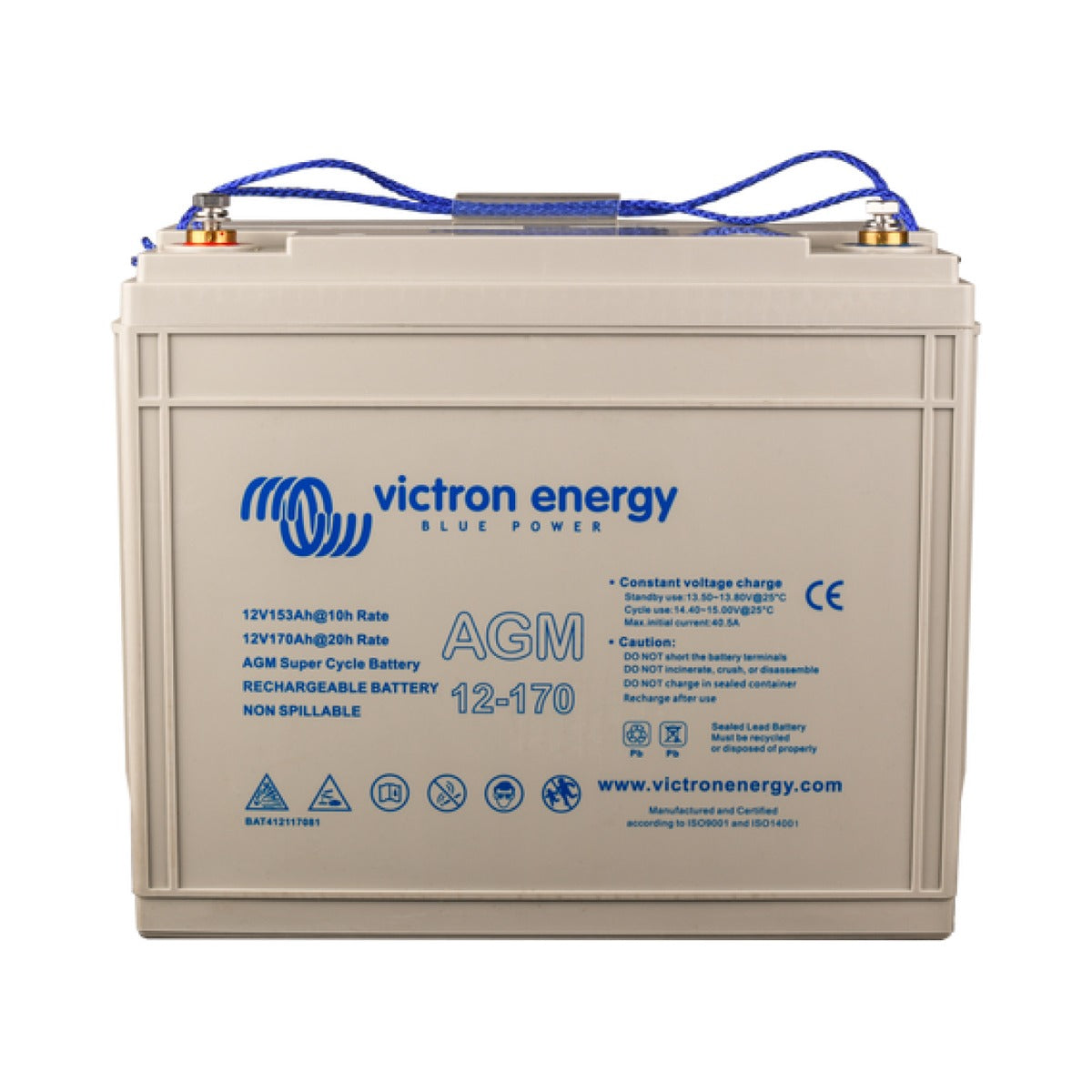 Victron AGM Super Cycle Battery 12V/170Ah (M8)
