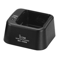 Icom BC-119N UK Desktop Fast Charger Inc. PSU req Adaptor