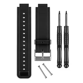 Black Silicone Band