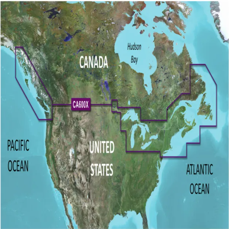 BlueChart® g3 HXCA600X - Canada