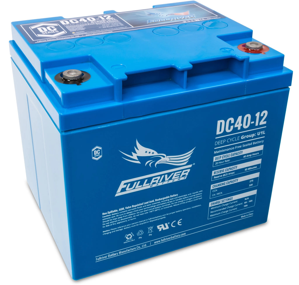Fullriver DC Series Battery 12v 40Ah (DC40-12)