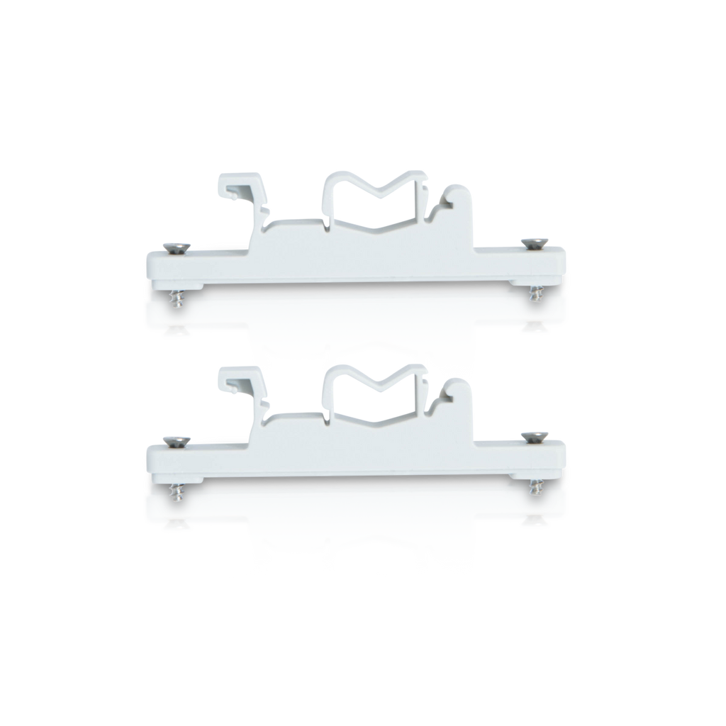 Actisense Kit of 2 clips & 4 screws. Use with NDC-5, EMU-1-BAS & NBF-3-BAS on top hat (EN 50 022) or G section (EN 50 035) rails