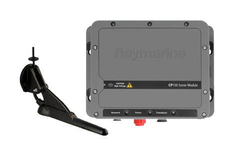 Raymarine CP100 DownVision Fishfinder and Transom Mount CPT-100 Depth & Temp Chirp