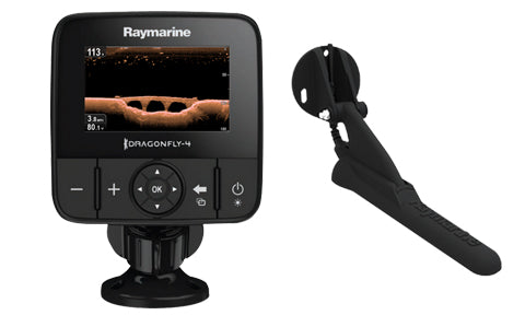Raymarine Dragonfly-4dv fishfinder with CHIRP Down vision