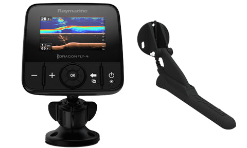 Raymarine Dragonfly-4dvs fishfinder with CHIRP Down vision and Sonar