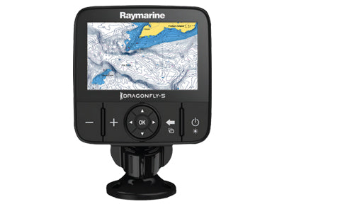 Raymarine Dragonfly-5m GPS Chart Plotter with Navionics ROW Silver Chart