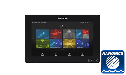 Raymarine Axiom 9 RV, 9 Inch MFD with Navionics+ Small Chart