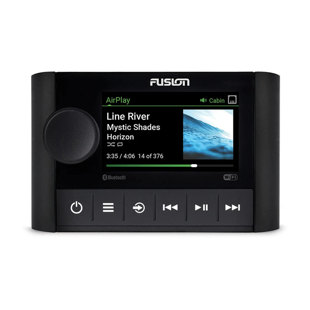 Fusion Apollo SRX400, Apollo Marine Zone stereo with built-in Wi-Fi