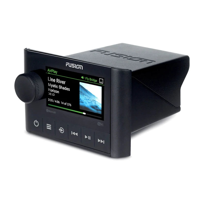 Fusion Apollo SRX400, Apollo Marine Zone stereo with built-in Wi-Fi