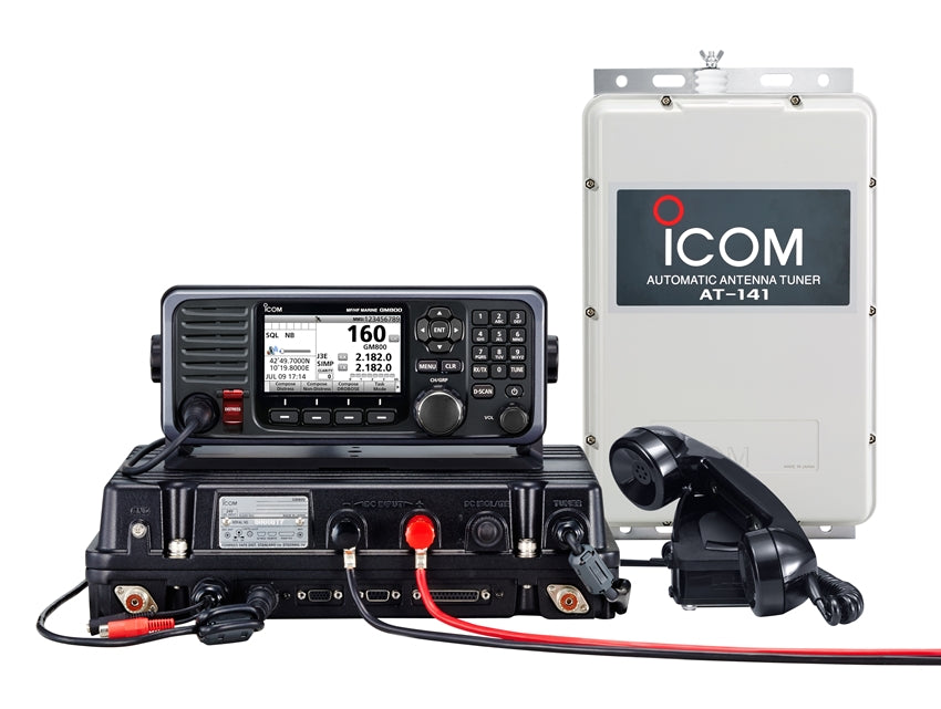Icom GM800 GMDSS MF/HF Marine Transceiver with Class A DSC