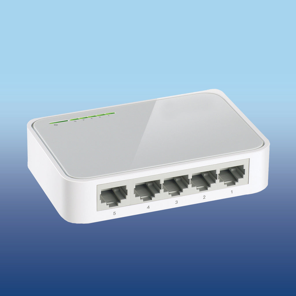 Glomex 5-Port 10/100Mbps Desktop Switch