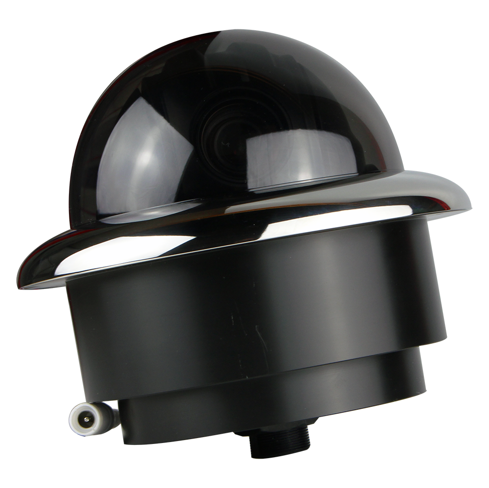Iris IRIS106 miniature analogue PTZ dome camera, white powder coat