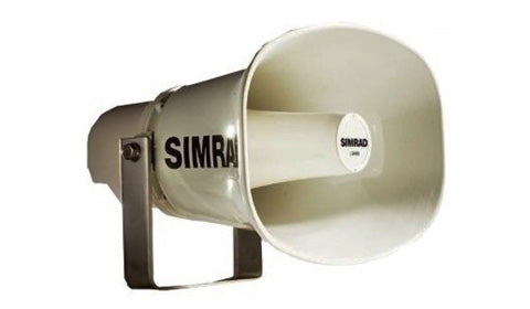 Simrad Waterproof white horn speaker (80hms) for use with loud hailer