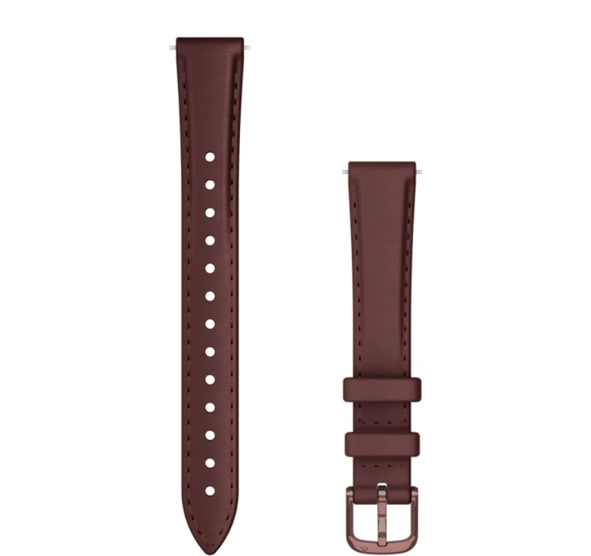 Lily® 2 Bands (14 mm), Mulberry leather, dark bronze hardware