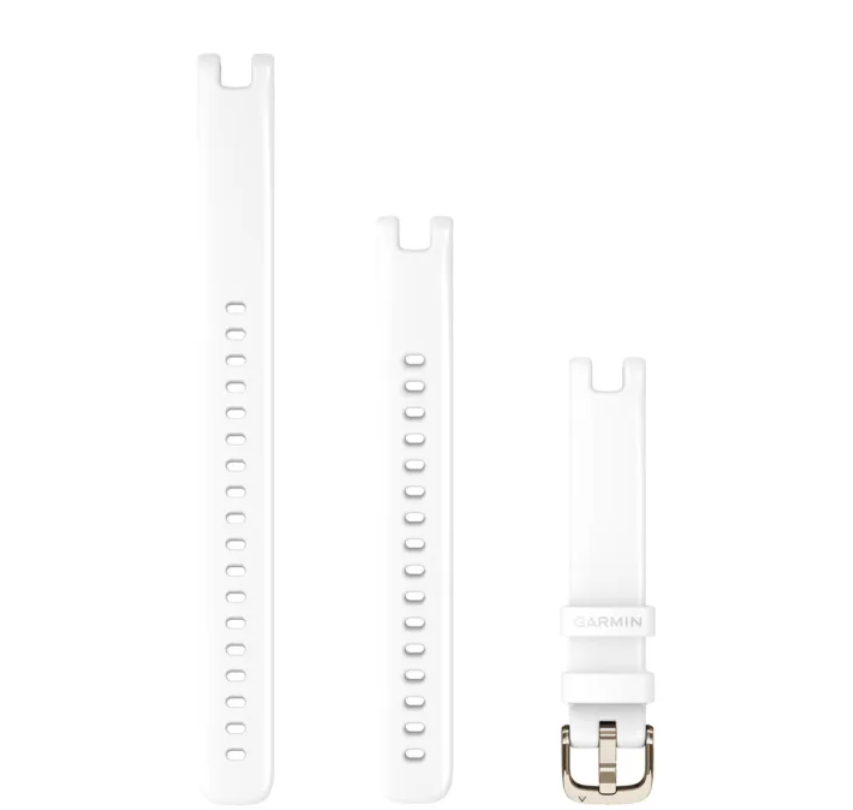 Lily® Bands (14 mm), White, cream gold