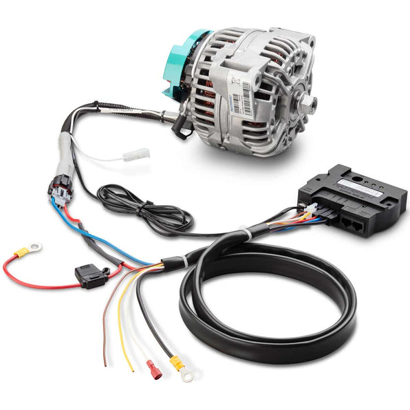 Mastervolt Alpha Compact Alternator 14/200 & Regulator (12V / Pulley)
