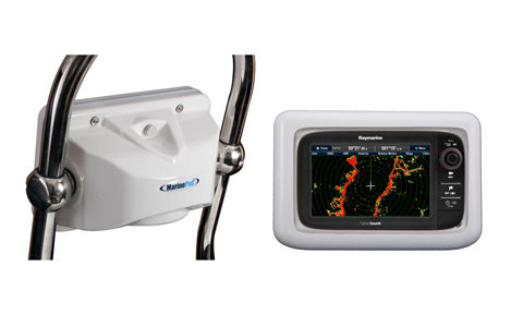 MarinePod 7 Inch Widescreen Chartplotter Pod with Rail Fixings