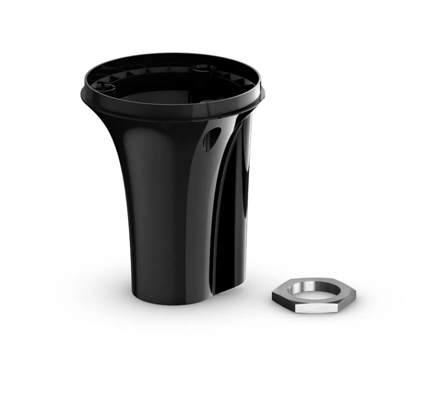 MSC™ 10 Marine Satellite Compass Pole Mount, Black