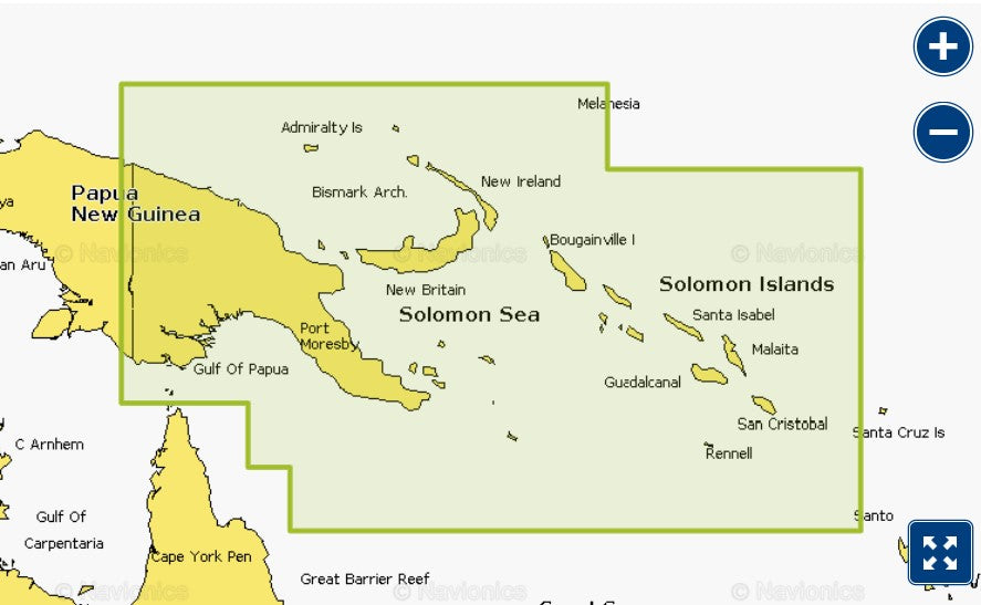 Papua New Guinea & Solomon Isl. -NSAE025R