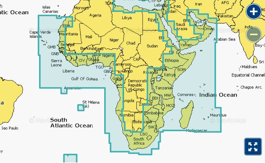 Africa & Middle East -NSAF630L