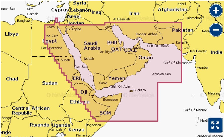 The Gulf & Red Sea -NSAW010R