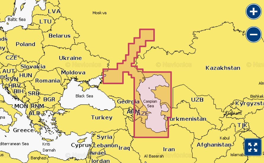 Caspian Sea & Lower Volga River -NSEU069R