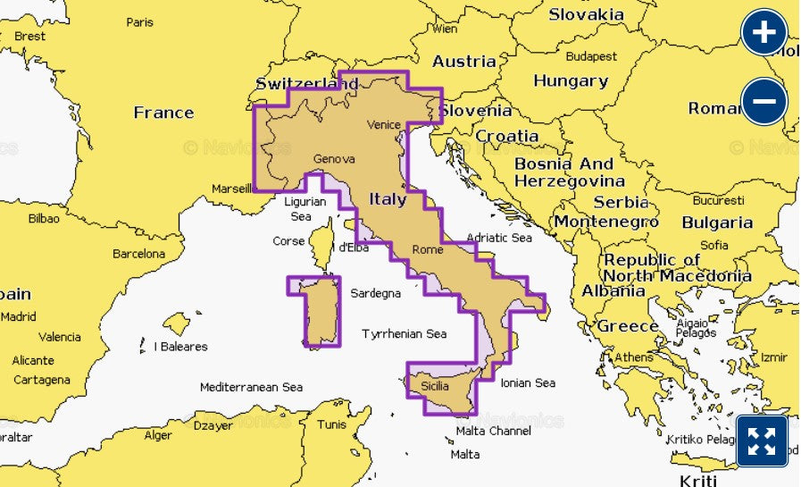 Italy, Lakes & Rivers -NSEU073R
