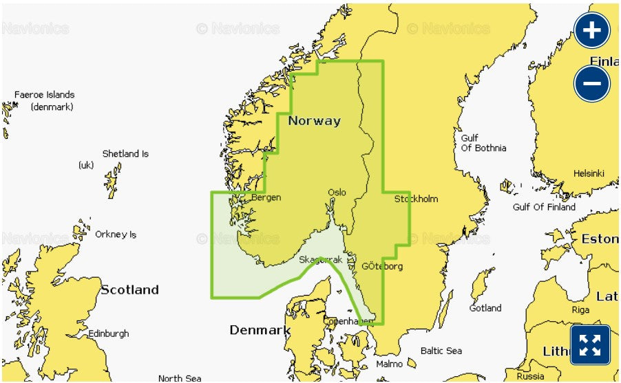 Oslo, Skagerrak & Haugesund -NSEU078R