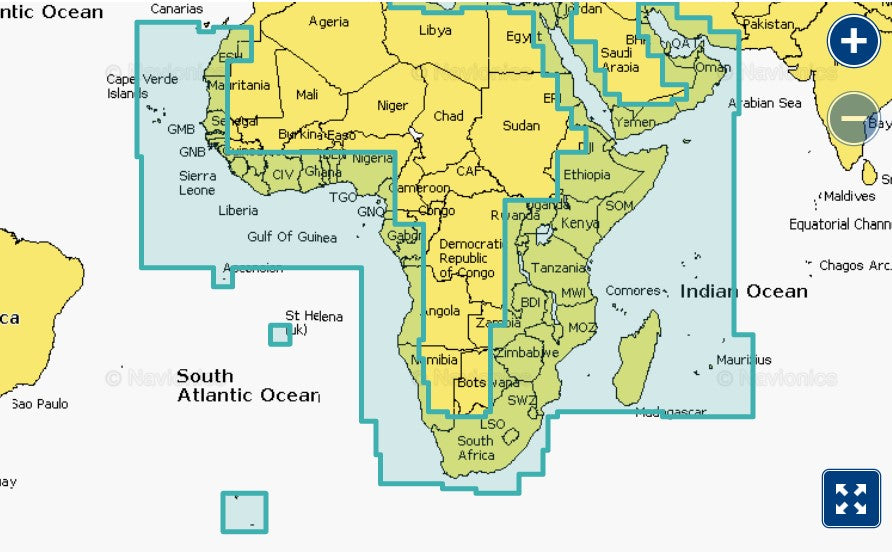 Africa & Middle East -NVAF630L