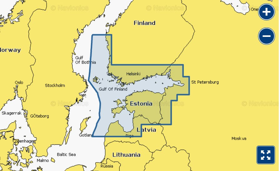 Gulf of Finland & Riga -NVEU050R