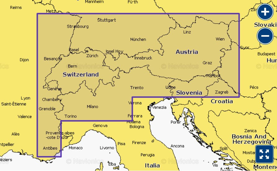 Alpine, Lakes & Rivers -NVEU066R