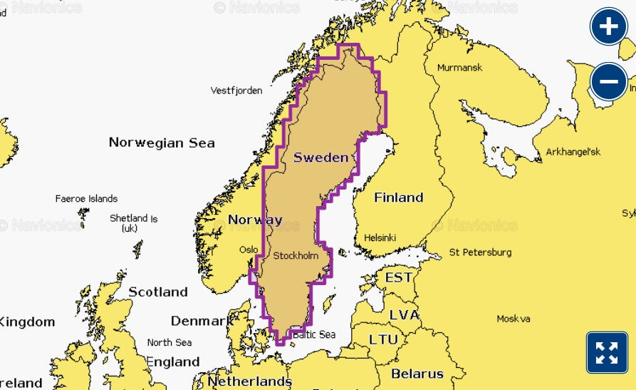 Sweden, Lakes & Rivers -NVEU067R