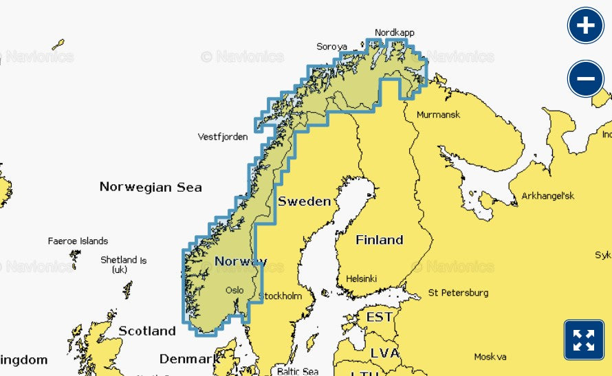 Norway, Lakes & Rivers -NVEU071R