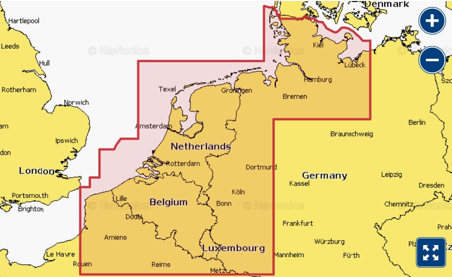 Benelux & Germany, West -NVEU076R