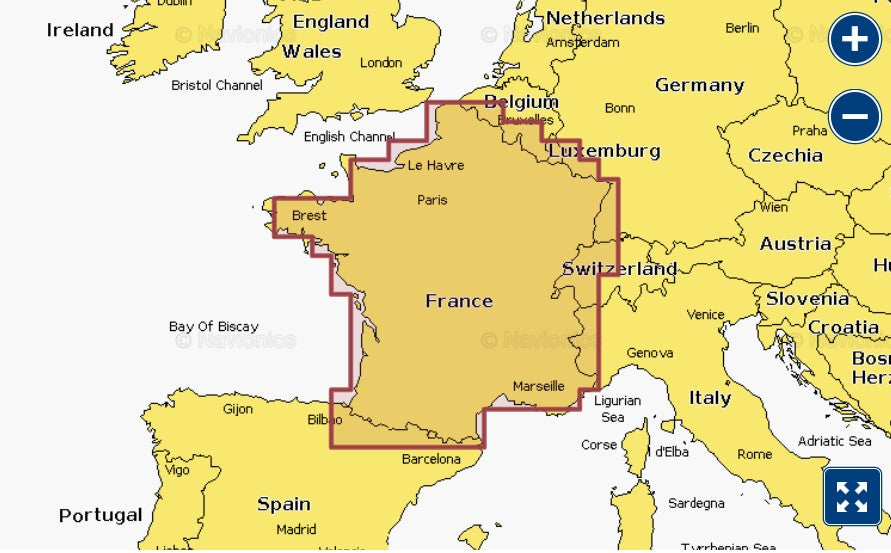 France, Lakes & Rivers -NVEU080R