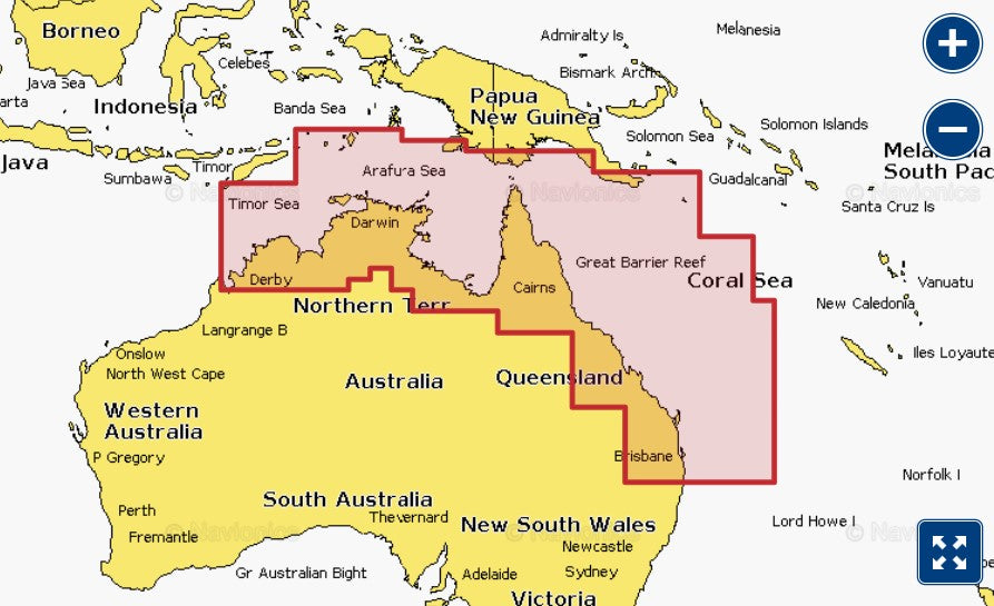 Australia, Northeast -NVPC027R