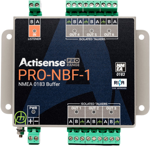 Actisense 1 OPTO inputs, 6 ISO-Drive outputs, Serial Port,  pluggable screw terminals