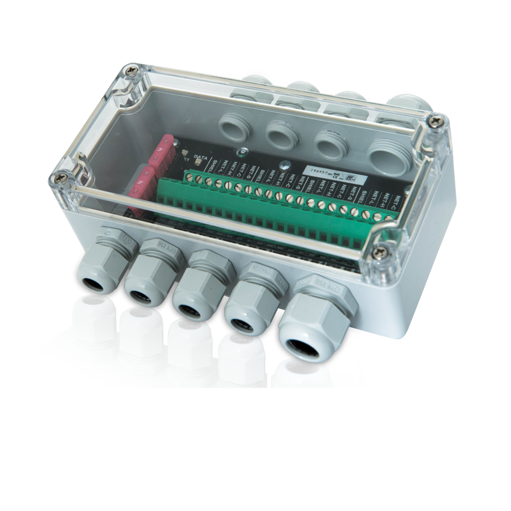 Actisense NMEA 2000 Network Block, 6 screw terminal drops, power feed and diagnostic features