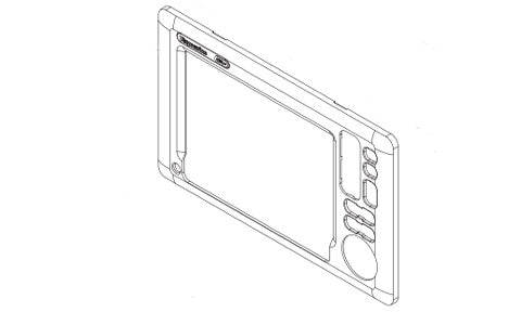 Raymarine E120W Front Bezel
