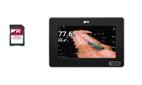 Raymarine Axiom+ 7 RV, 7 inch MFD with LightHouse Download Chart