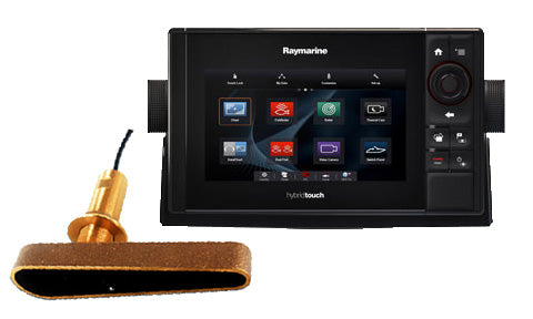 Raymarine eS78 with CPT-120 DownVision Transducer