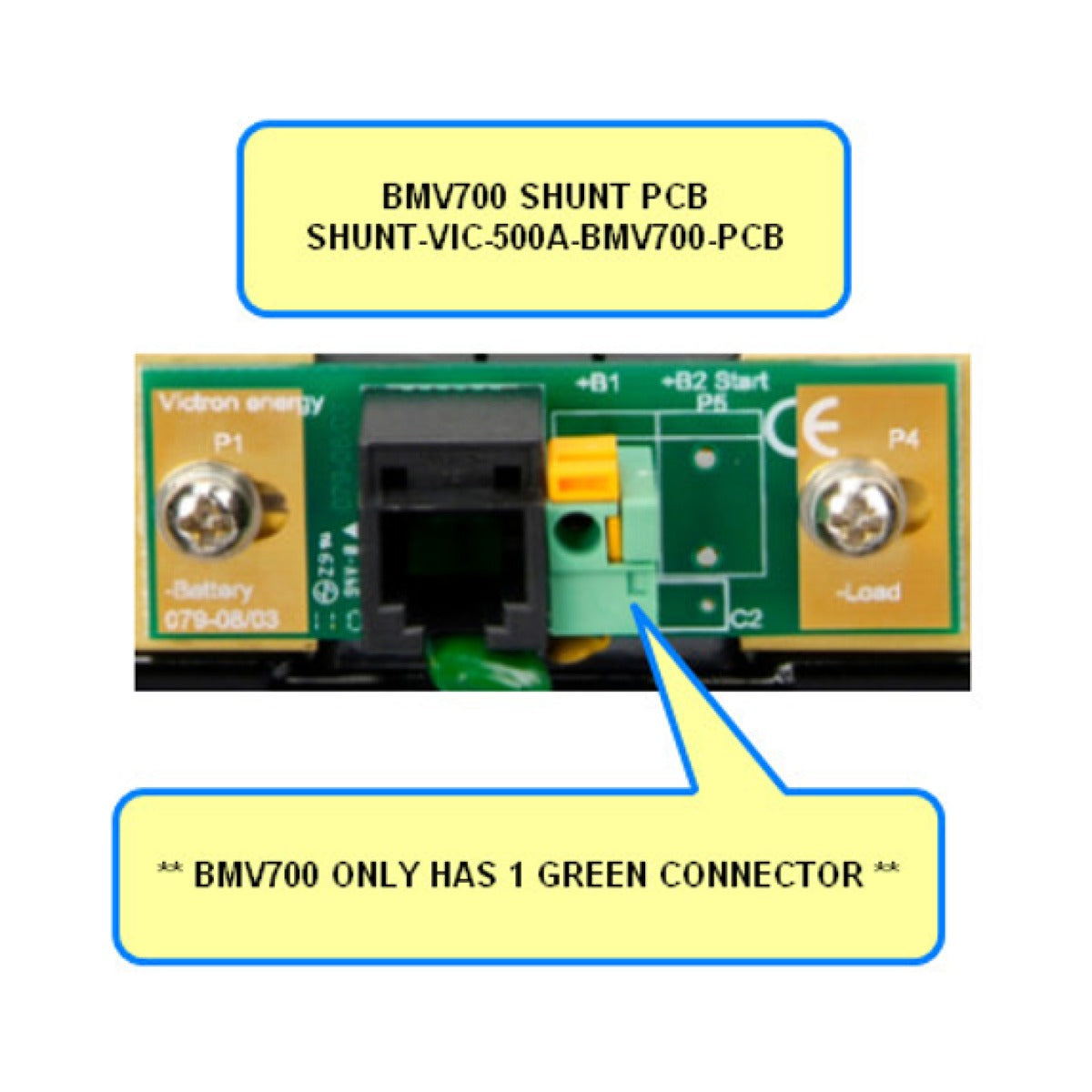 Victron Replacement Connection PCB for BMV-700 Shunt