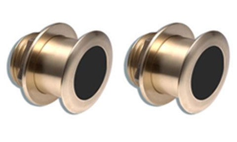 Raymarine B75L and B75M Through Hull CHIRP 0 Degree Tilt Transducers with Y cable