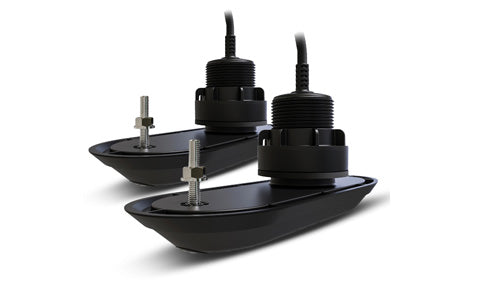 Raymarine RV-312 RealVision 3D Plastic Through Hull Transducers, Port and Starboard 12 degree