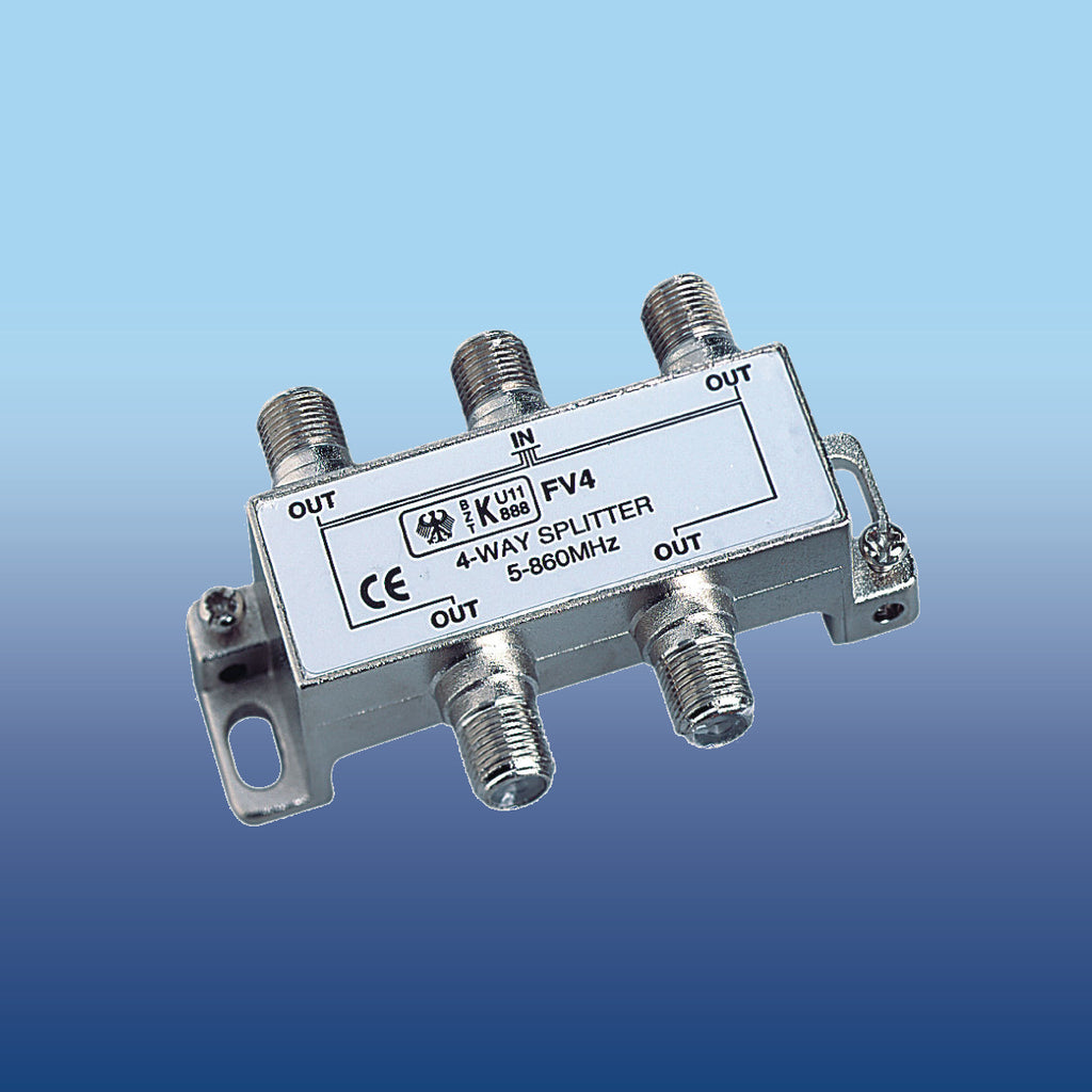 Glomex V9151 4 Way Coaxial Splitter